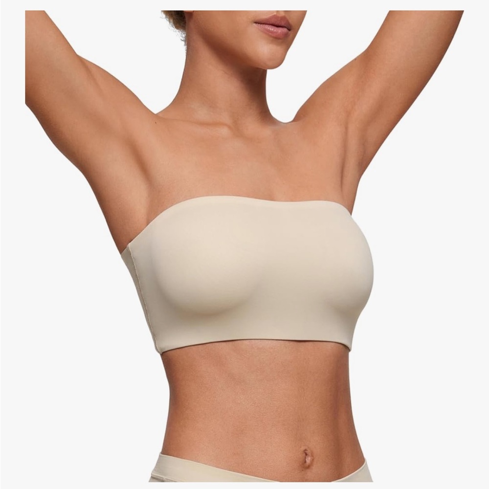 NWT CRZ Yoga Strapless Bra Stretchy Small
